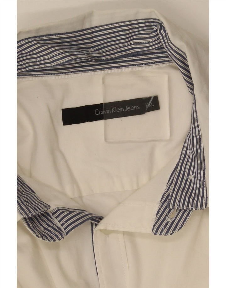 Calvin Klein Jeans muška košulja 2XL bijela