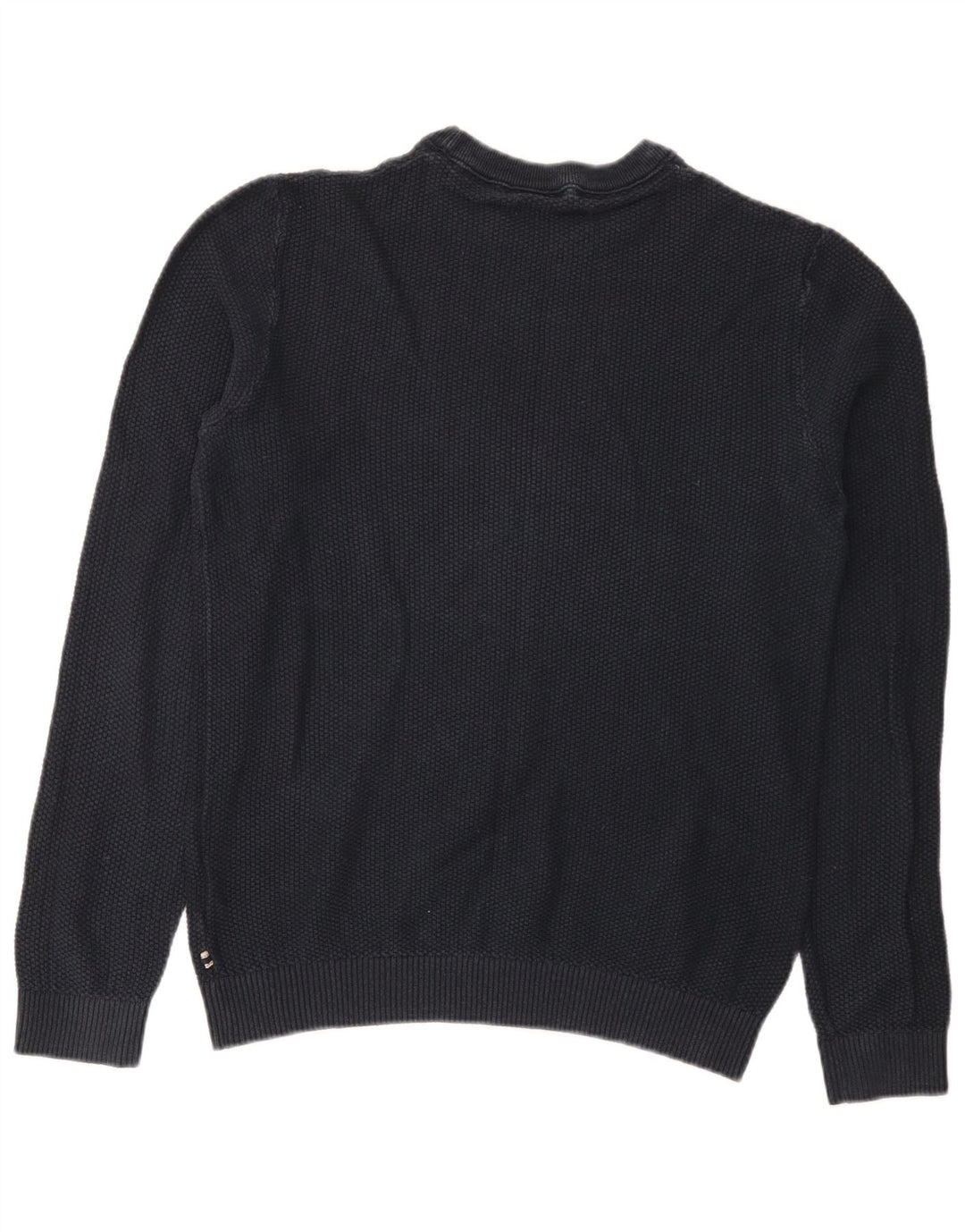 Jack & Jones muški džemper s okruglim izrezom Srednji tamnoplavi pamuk