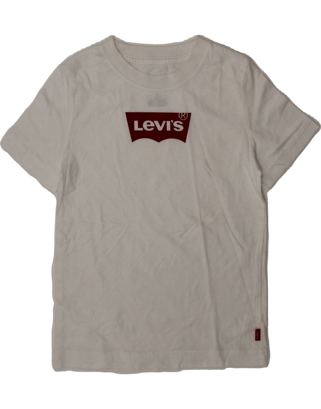 LEVI'S Boys Graphic T-Shirt Top 3-4 Years White Cotton Vintage Levi's and Second-Hand Levi's from Messina Hembry 