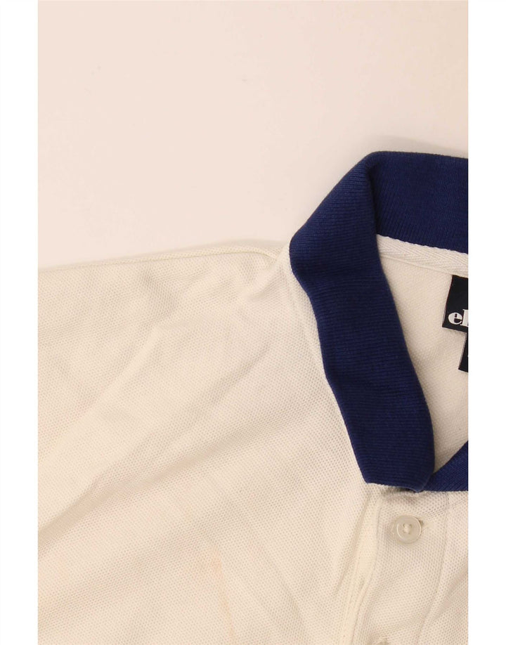 Ellesse muška polo majica mala od bijelog pamuka
