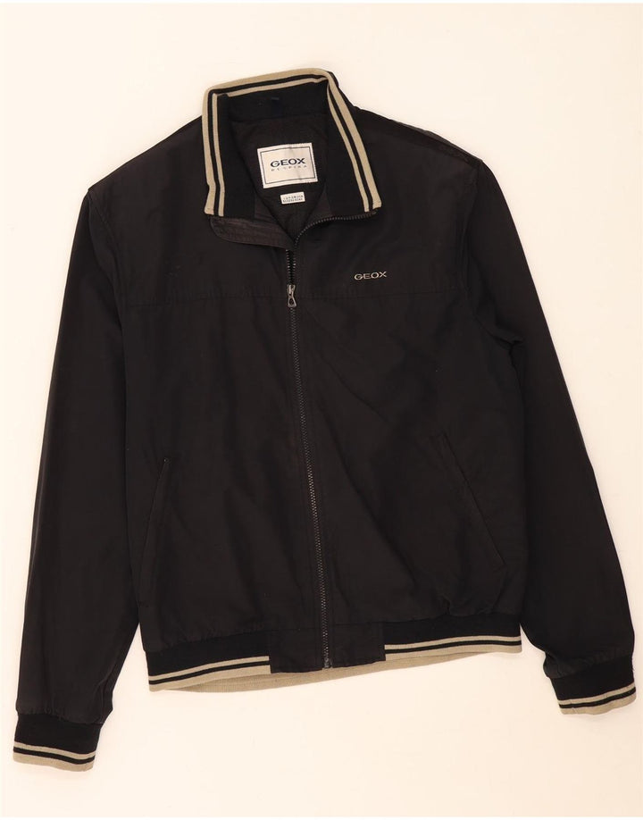 Geox Respira muška bomber jakna IT 52 XL crni pamuk