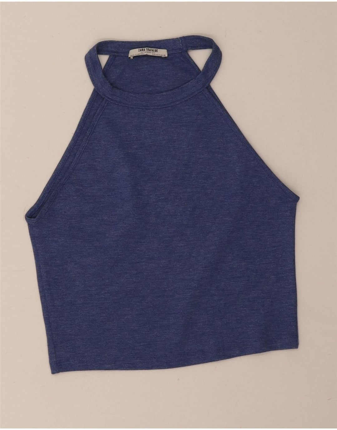 Zara ženska majica s halterima UK 10 Small Blue