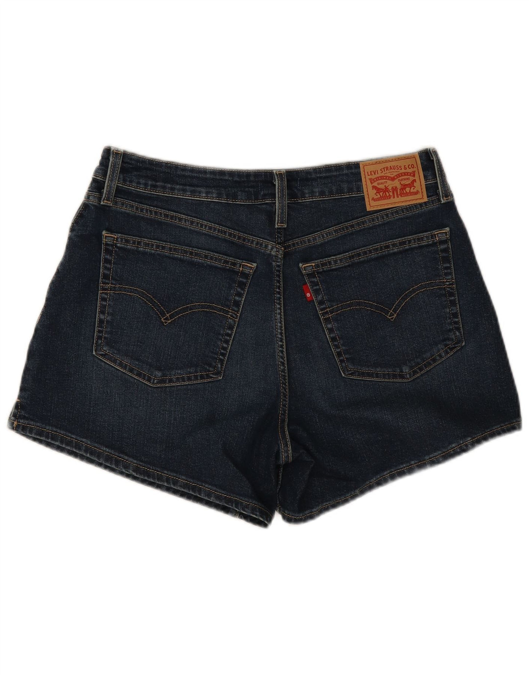Levi's ženske traper kratke hlače W30 srednje plavi pamuk