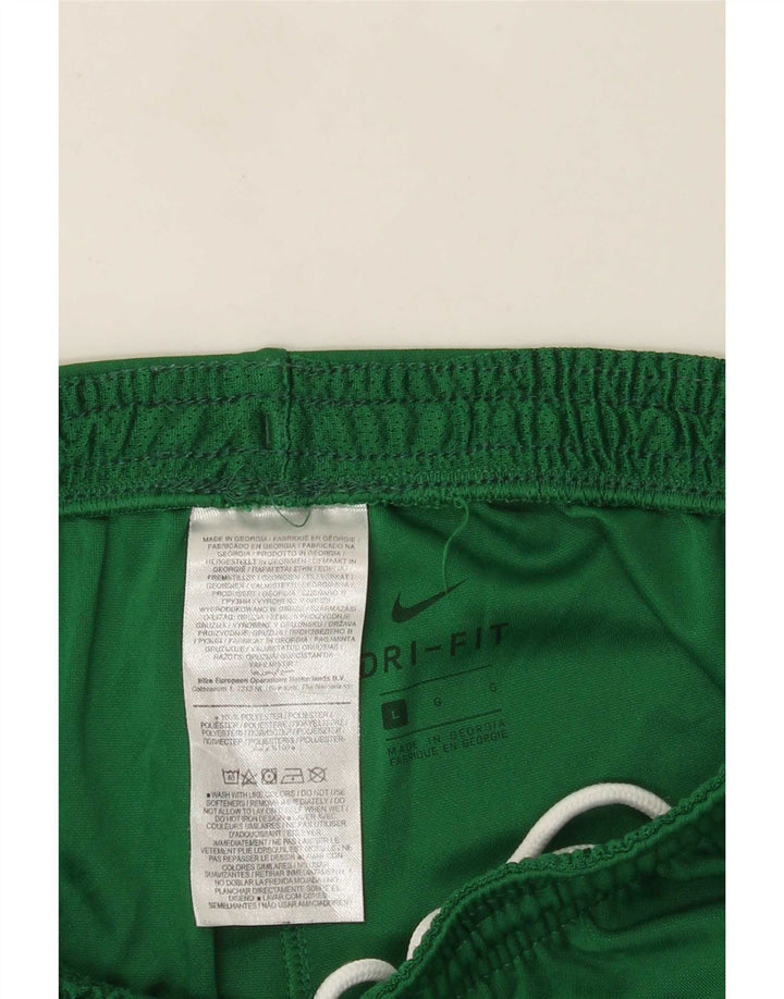Nike muške Dri Fit sportske kratke hlače velike zelene boje od poliestera