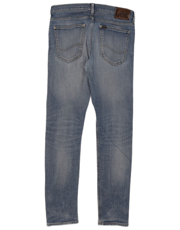 Lee Mens Luke Slim Jeans W32 L32 Plavi pamuk