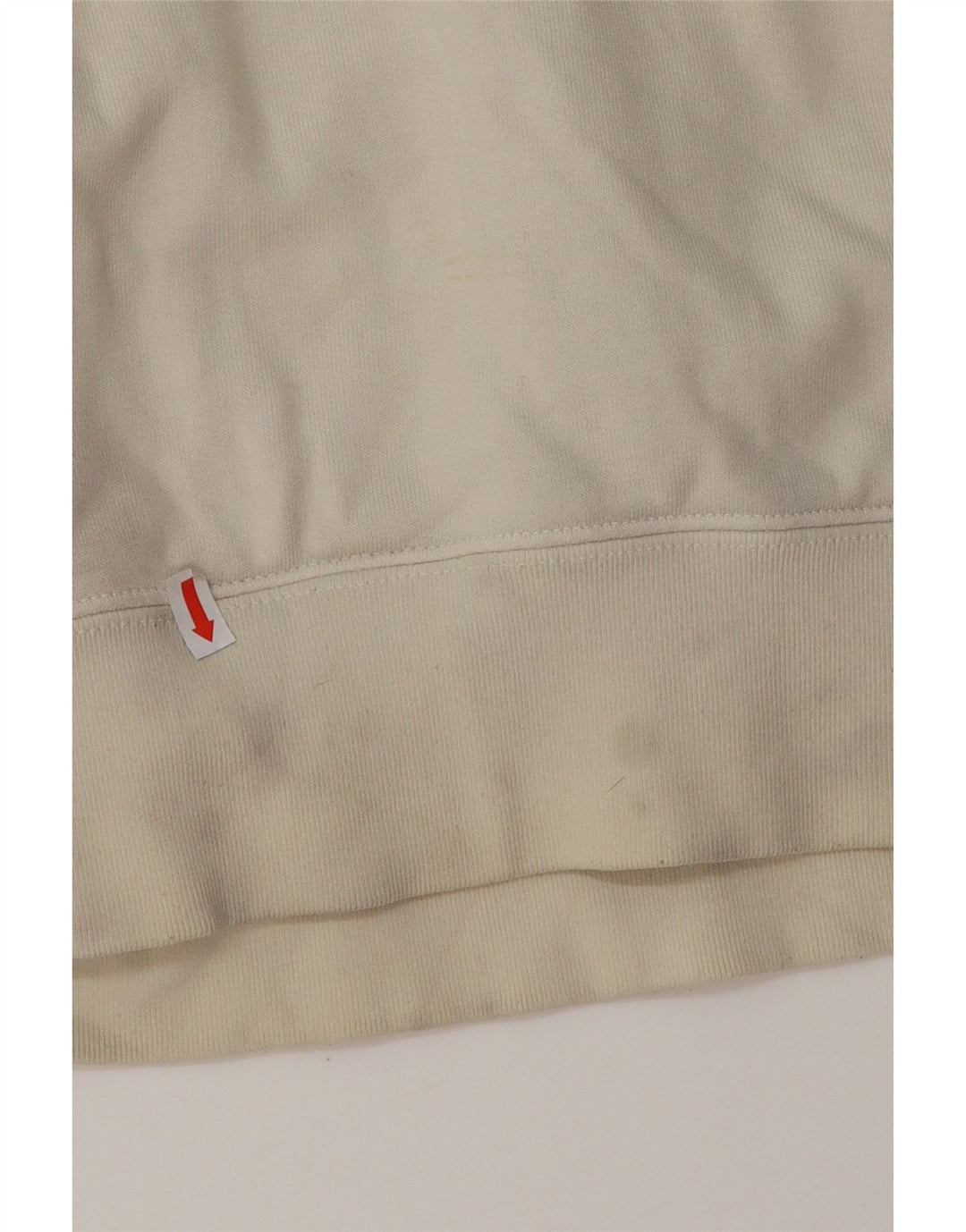 ADIDAS Ženska majica s kapuljačom UK 14 srednje bijele boje, pamuk