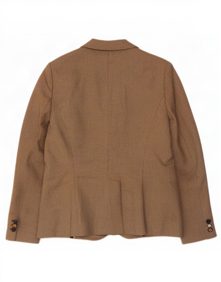 Zara ženski sako sa 1 gumbom UK 18 XL smeđa