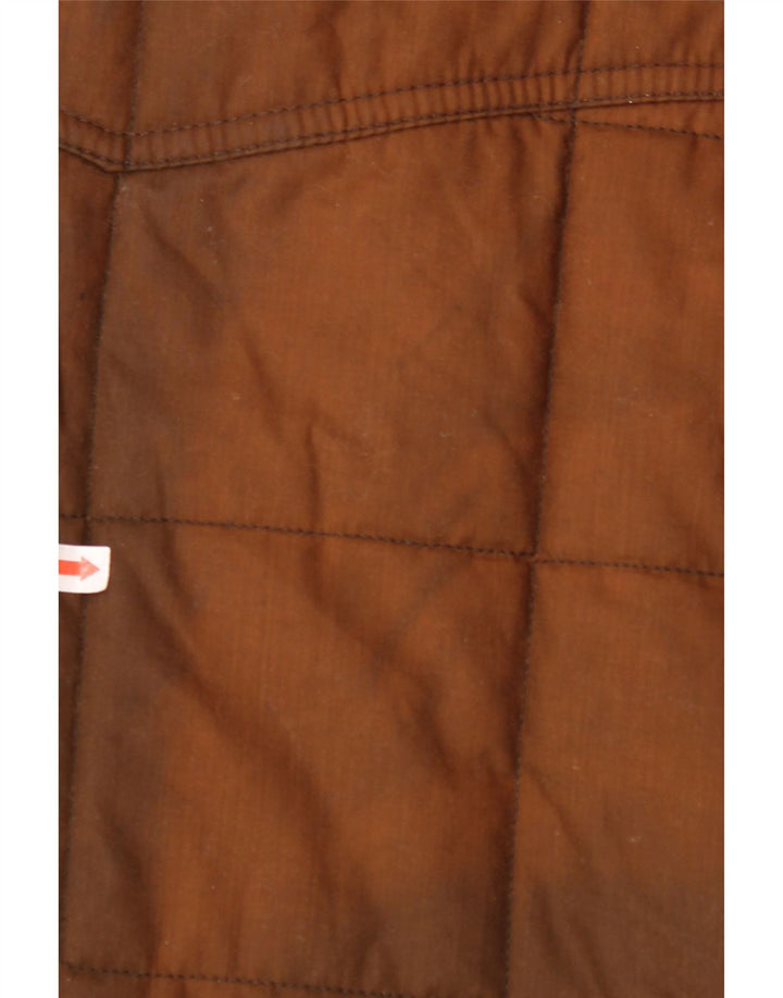 BARBOUR Ženska vojna jakna od voštanog pamuka UK 16 Large Brown Cotton