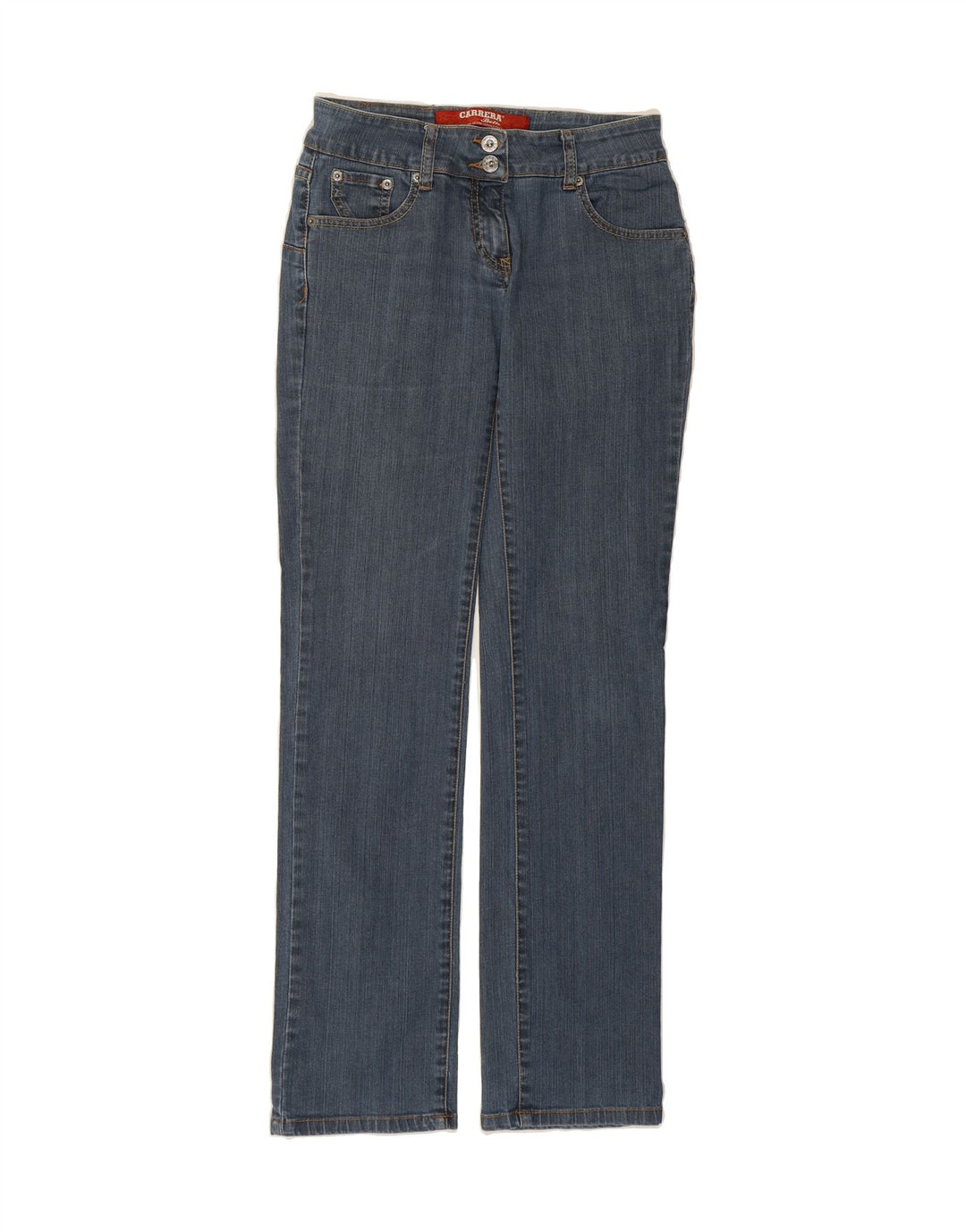 CARRERA Womens Slim Jeans IT 42 Medium W28 L33 Blue Cotton Vintage Carrera and Second-Hand Carrera from Messina Hembry 