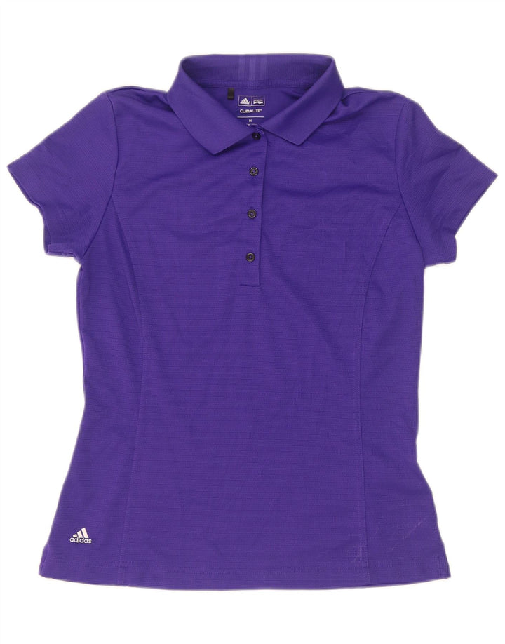 Adidas ženska polo majica Climalite UK 12 srednje ljubičasta poliester