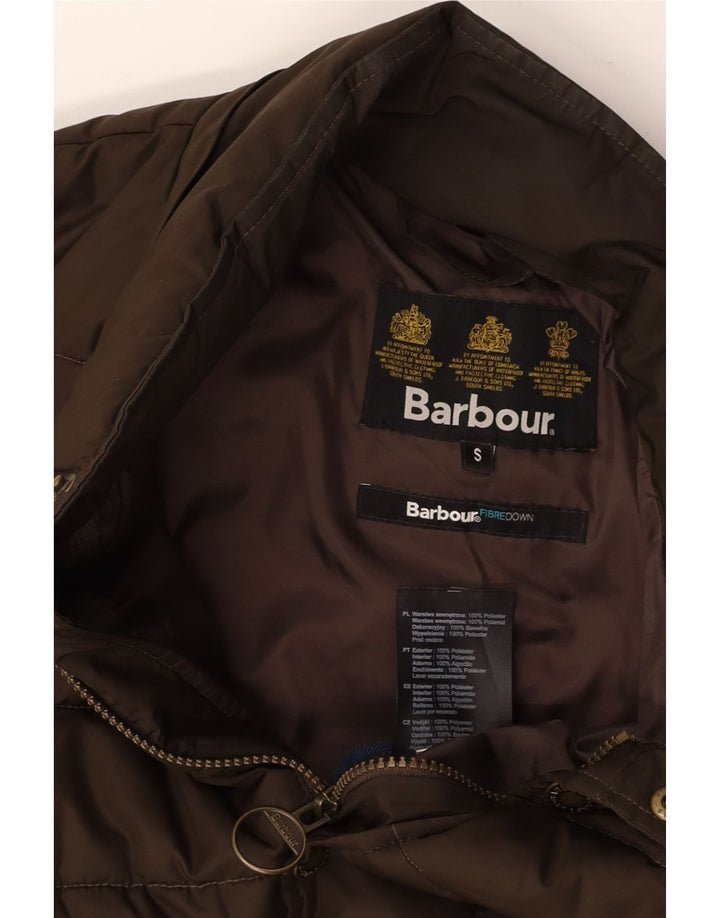 BARBOUR Muška podstavljena jakna UK 36 Mali smeđi poliester