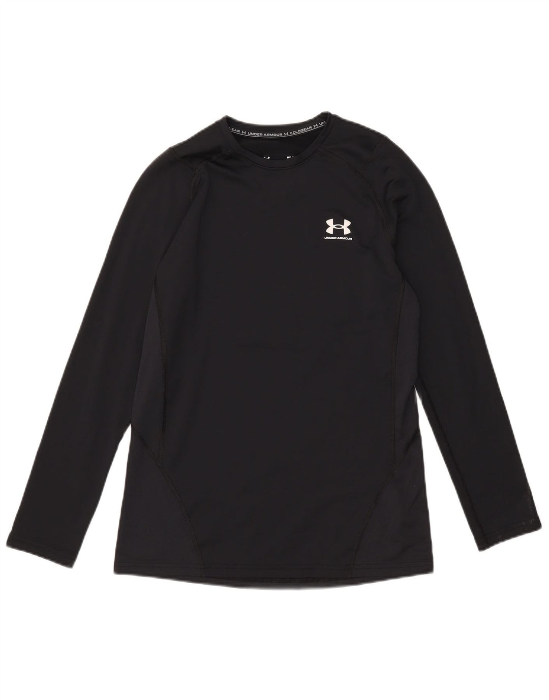 Muška majica Under Armour Cold Gear s dugim rukavima, srednji crni poliester