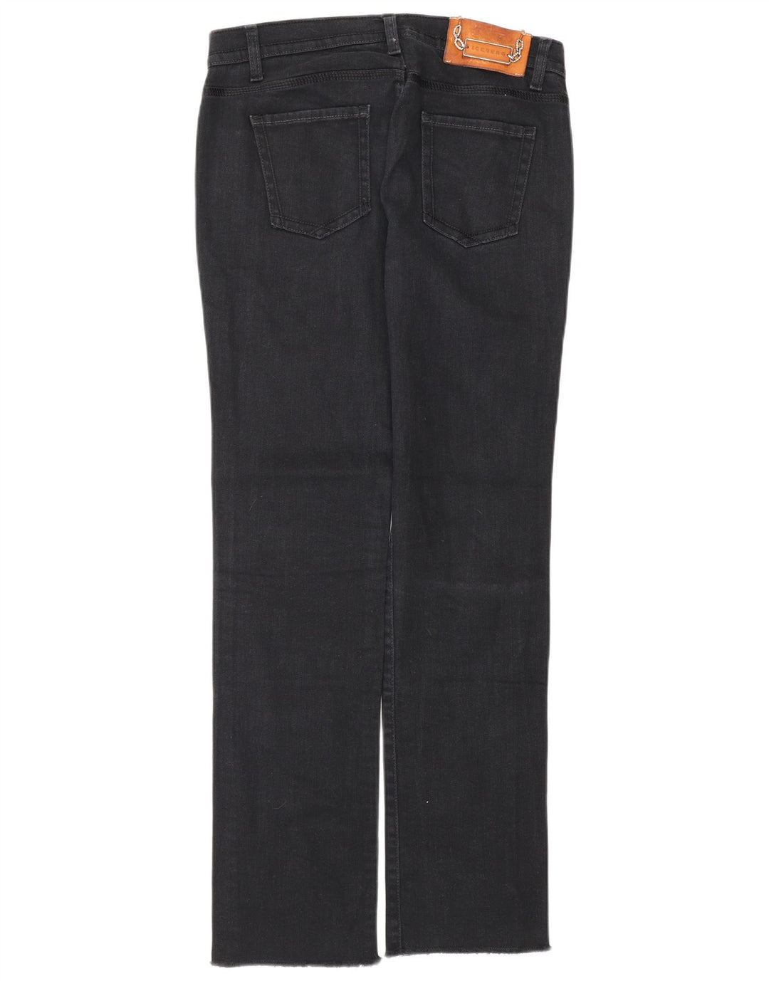 ICEBERG ženske ravne traperice niskog struka W31 L30 tamnoplavi pamuk