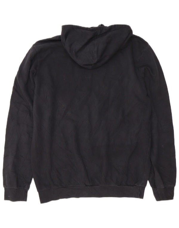 Adidas muška majica s kapuljačom Regular Fit, veliki crni pamuk