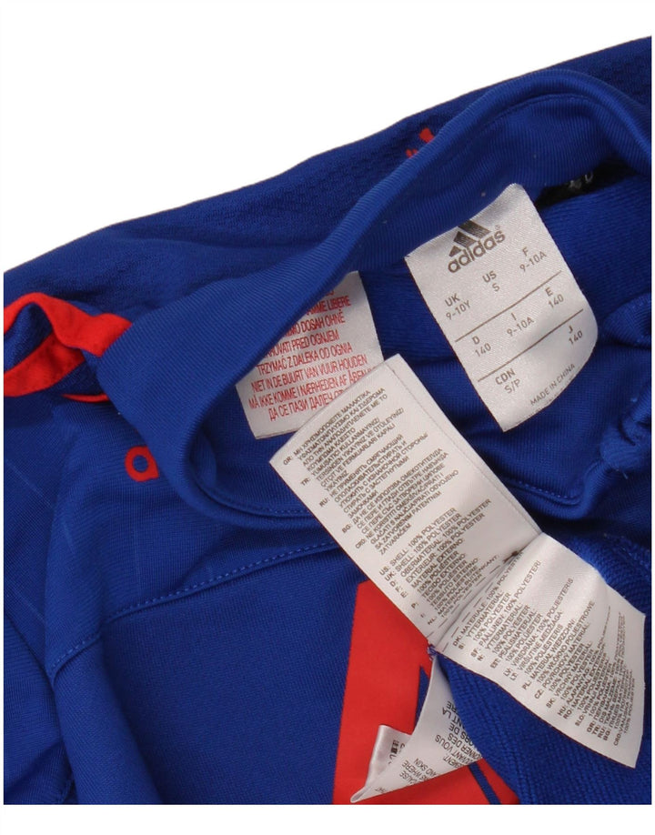 ADIDAS Boys Climacool Graphic Pulover Trenirka Top 9-10 Years Blue