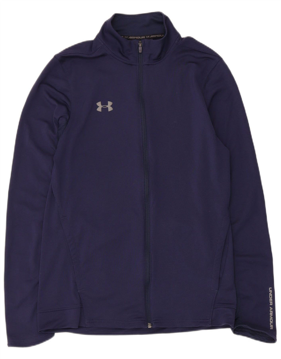 Under Armour ženska gornja jakna trenirke UK 12 srednje tamnoplavi poliester