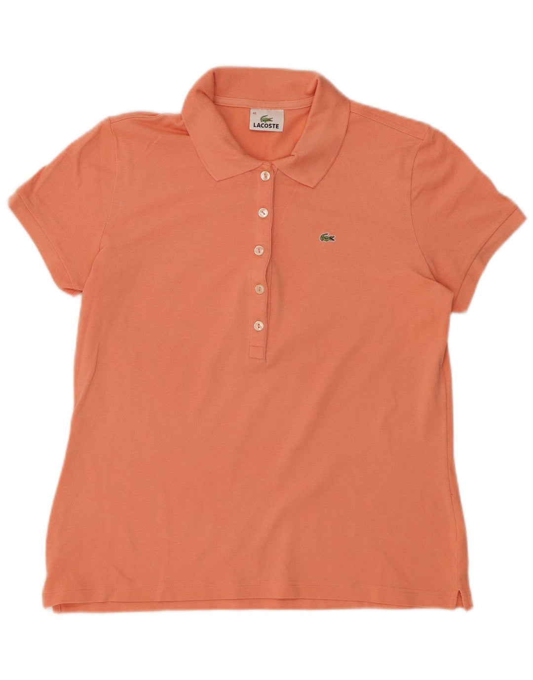 LACOSTE ženska polo majica veličina 46 XL narančasti pamuk