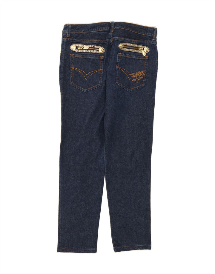 PIERO GUIDI Womens Slim Jeans W32 L28 Blue Vintage Piero Guidi and Second-Hand Piero Guidi from Messina Hembry 
