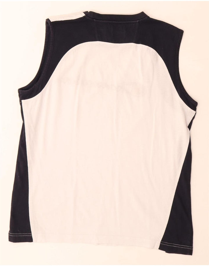 Champion muški grafički prsluk Veliki bijeli pamuk u boji