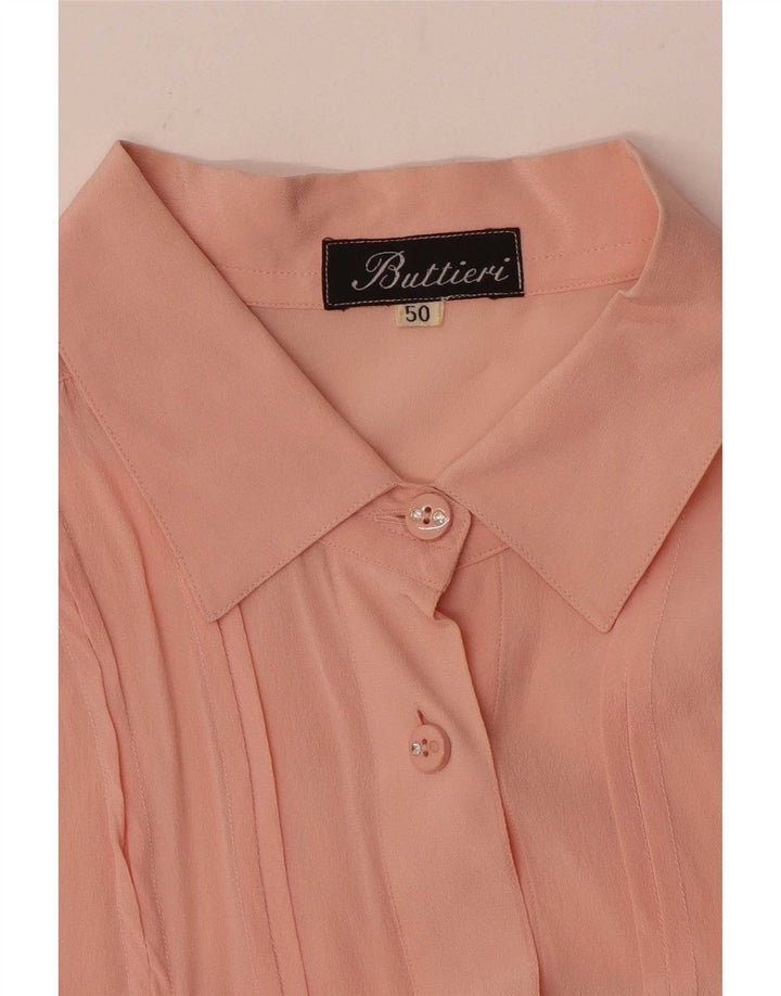 Vintage ženska košulja bluza IT 50 XL ružičasta