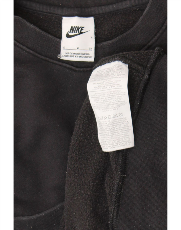 Mali crni pamučni muški džemperi Nike