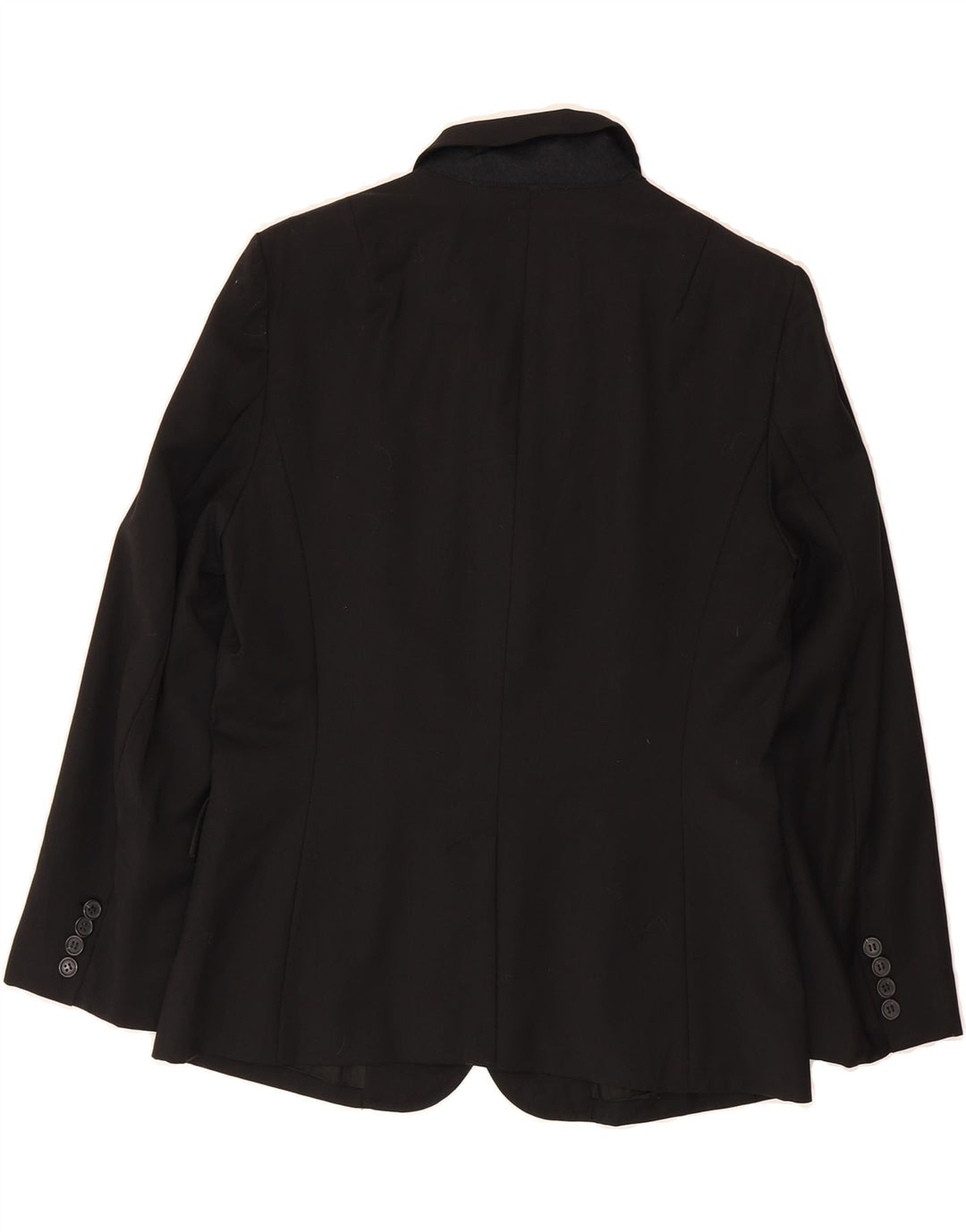 J. CREW Womens 2 Button Blazer Jacket UK 14 Medium Black Vintage J. Crew and Second-Hand J. Crew from Messina Hembry 