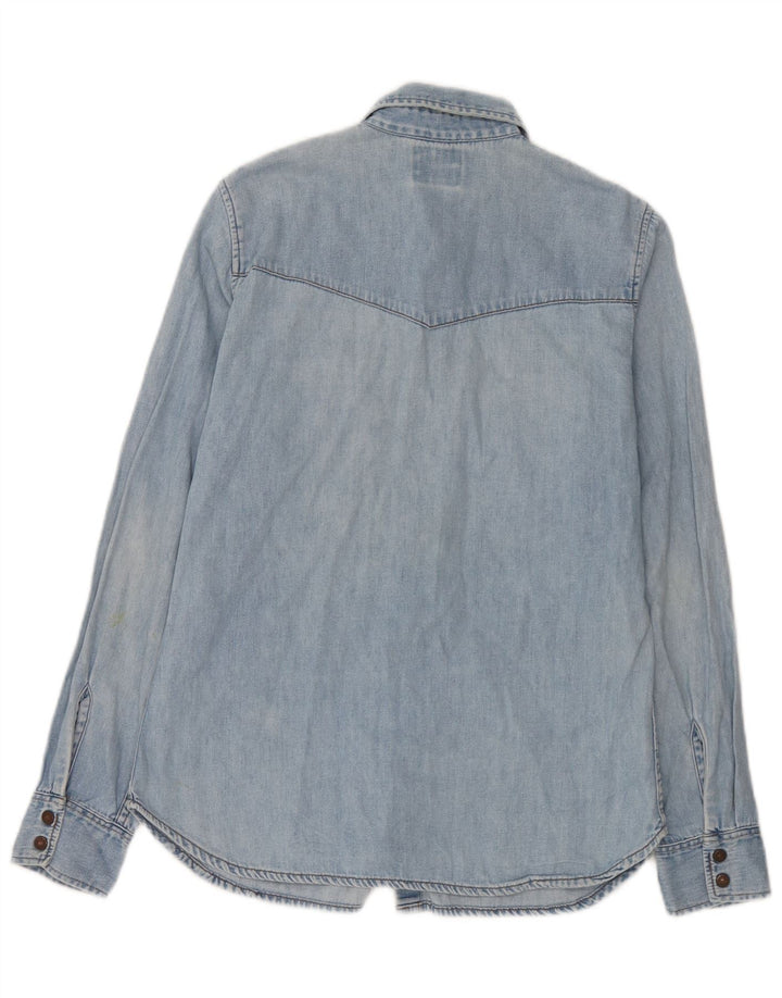 Levi's muška traper košulja velika plava pamučna boja