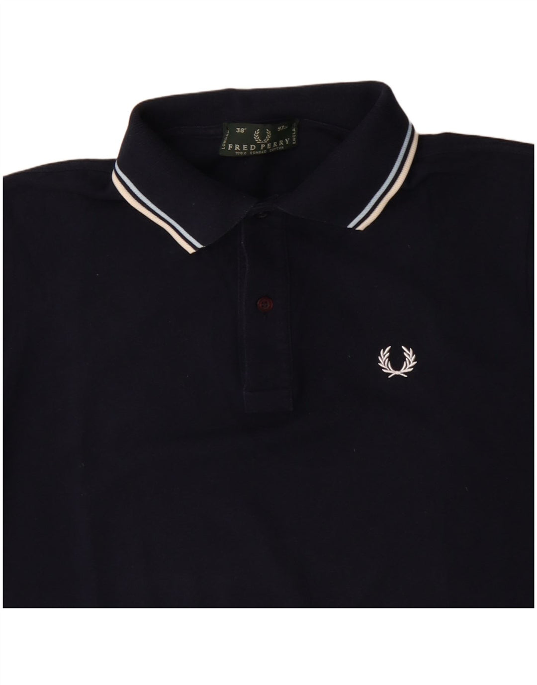 FRED PERRY Muška polo majica Mala tamnoplava pamuk