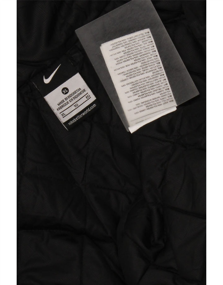 Nike muška vjetrovka s kapuljačom UK 42 XL crni poliester
