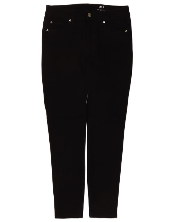 Marks & Spencer ženske uske traperice Ivy UK 10 male W28 L26 crne