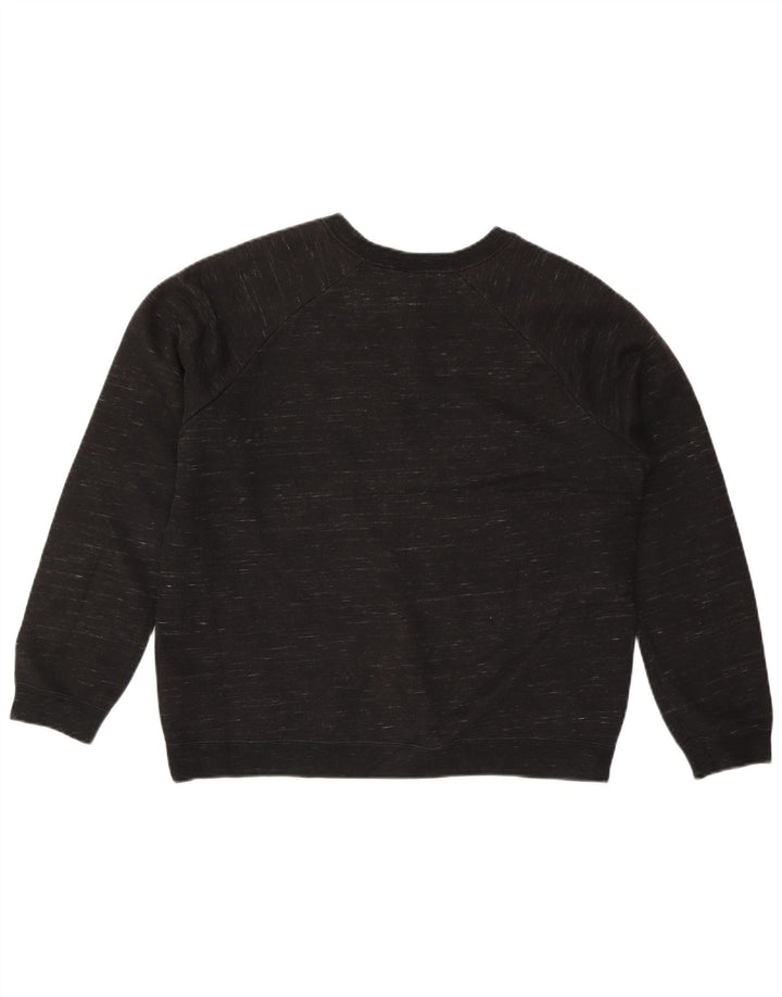 Nike Ženska majica s kratkim rukavima UK 16 Veliki crni flekasti pamuk