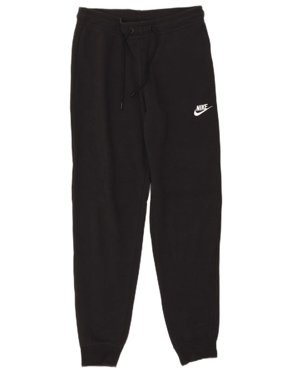 NIKE Ženska trenirka Hlače Joggers UK 10 Male crne pamučne hlače
