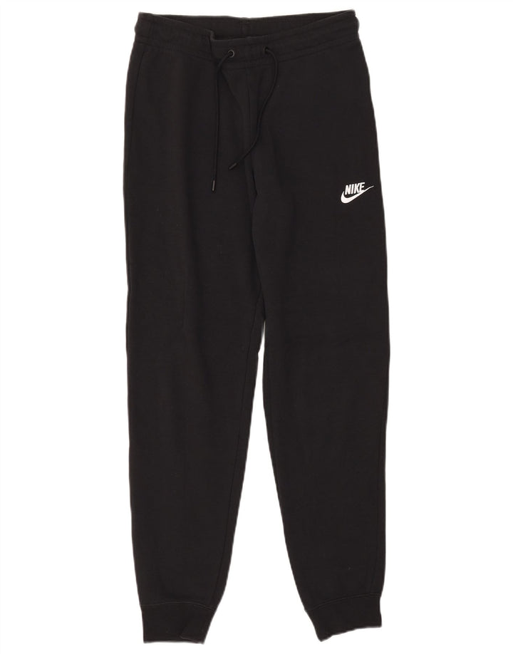 NIKE Ženska trenirka Hlače Joggers UK 10 Male crne pamučne hlače
