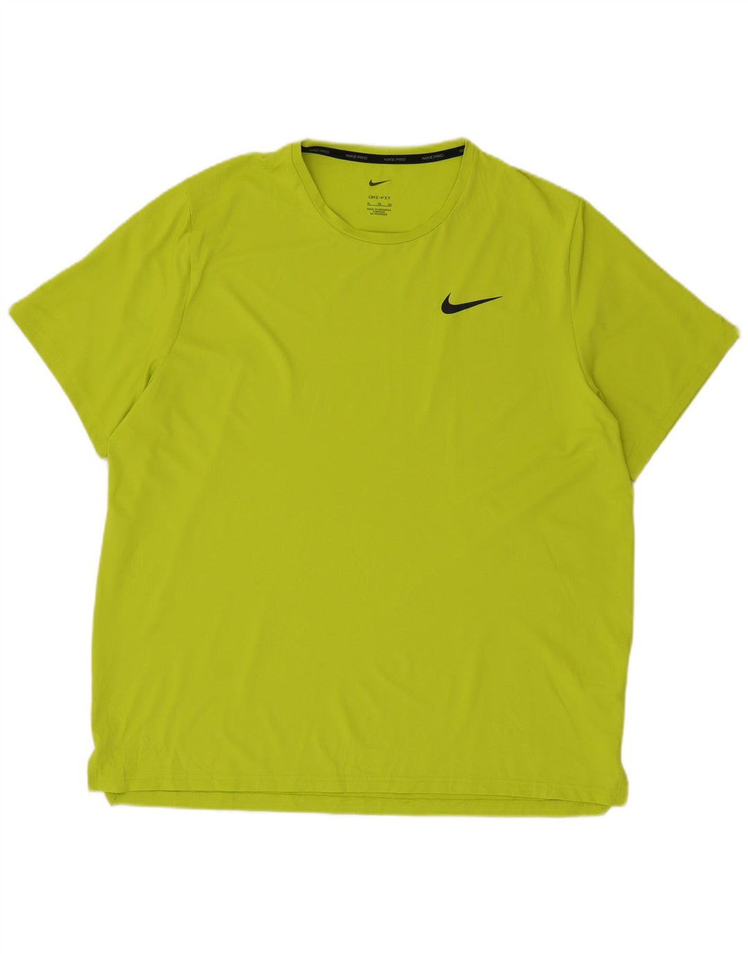 Nike Dri Fit majica kratkih rukava XL zeleni poliester
