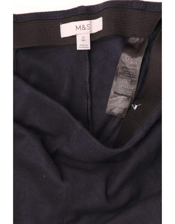 Ženske tajice Marks & Spencer UK 12 srednje tamnoplavi poliester