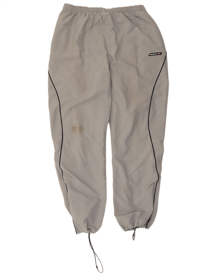 Reebok muška trenirka hlače Joggers veliki sivi poliester