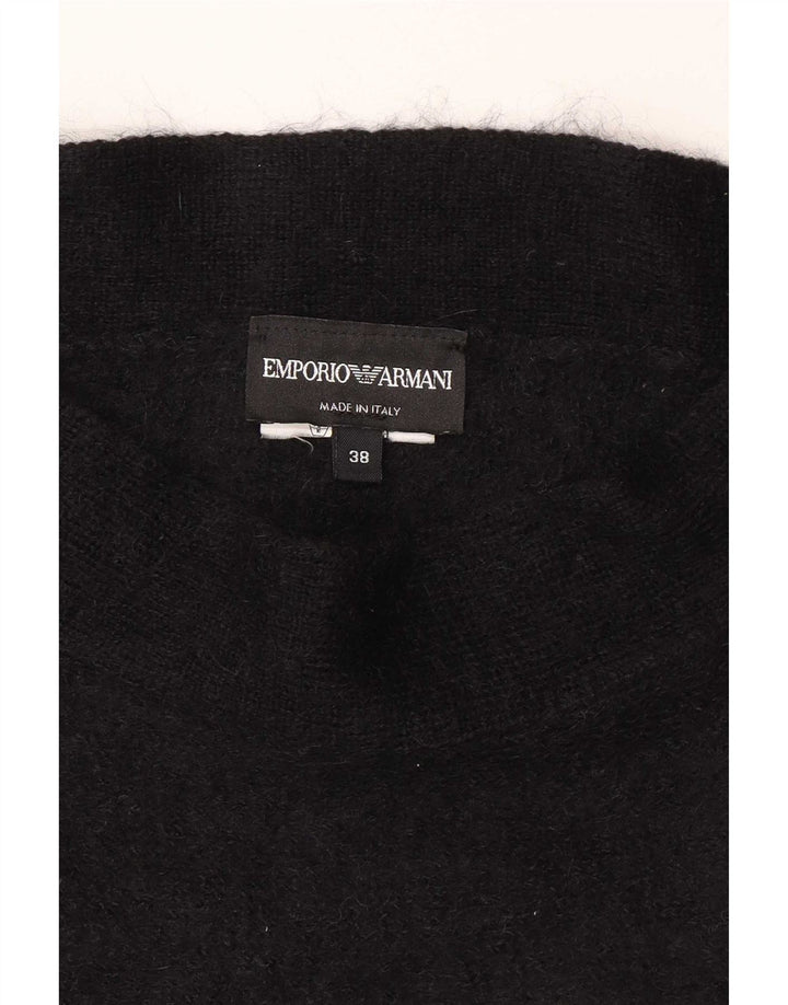 Emporio Armani ženski kratki top EU 38 srednje crne boje