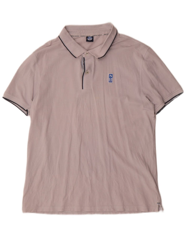 North Sails muška uska polo majica XL sivi pamuk