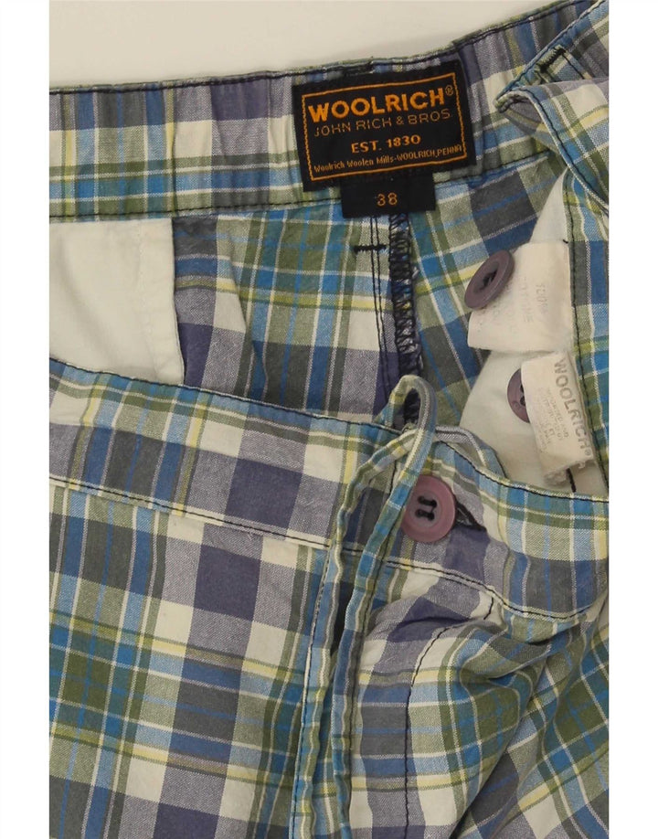 Woolrich Mens Regular Chino kratke hlače W38 XL Šareni karirani pamuk