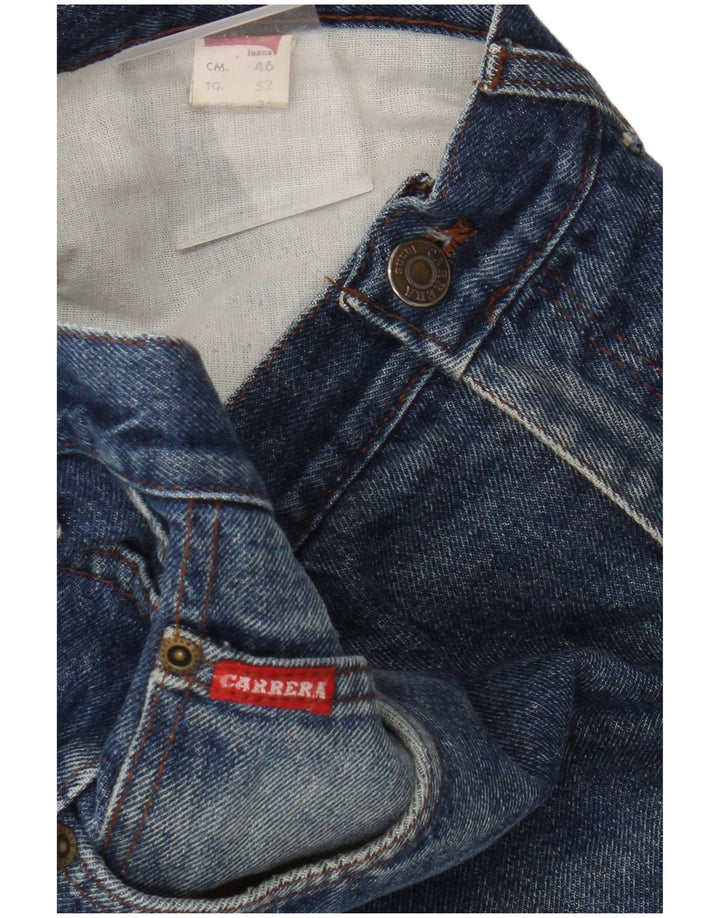 Carrera Mens 700 Straight Jeans W36 L30 Plavi pamuk