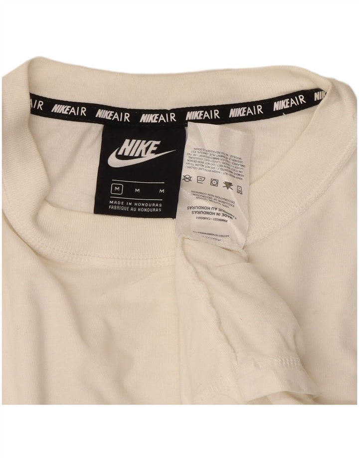 NIKE Muška majica kratkih rukava s grafičkim motivima, srednji bijeli pamuk