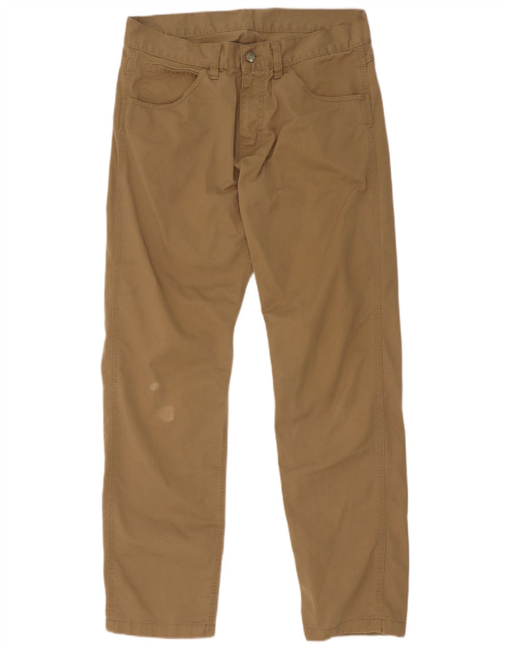 Carhartt muške ravne ležerne hlače W32 L32 smeđi poliester