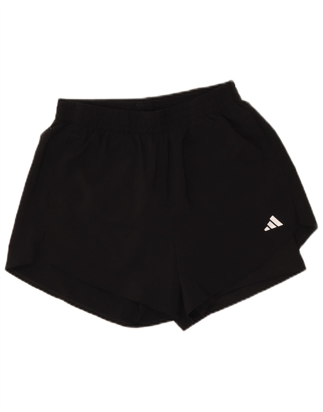 Adidas ženske sportske kratke hlače regularnog kroja UK 8/10 mali crni poliester