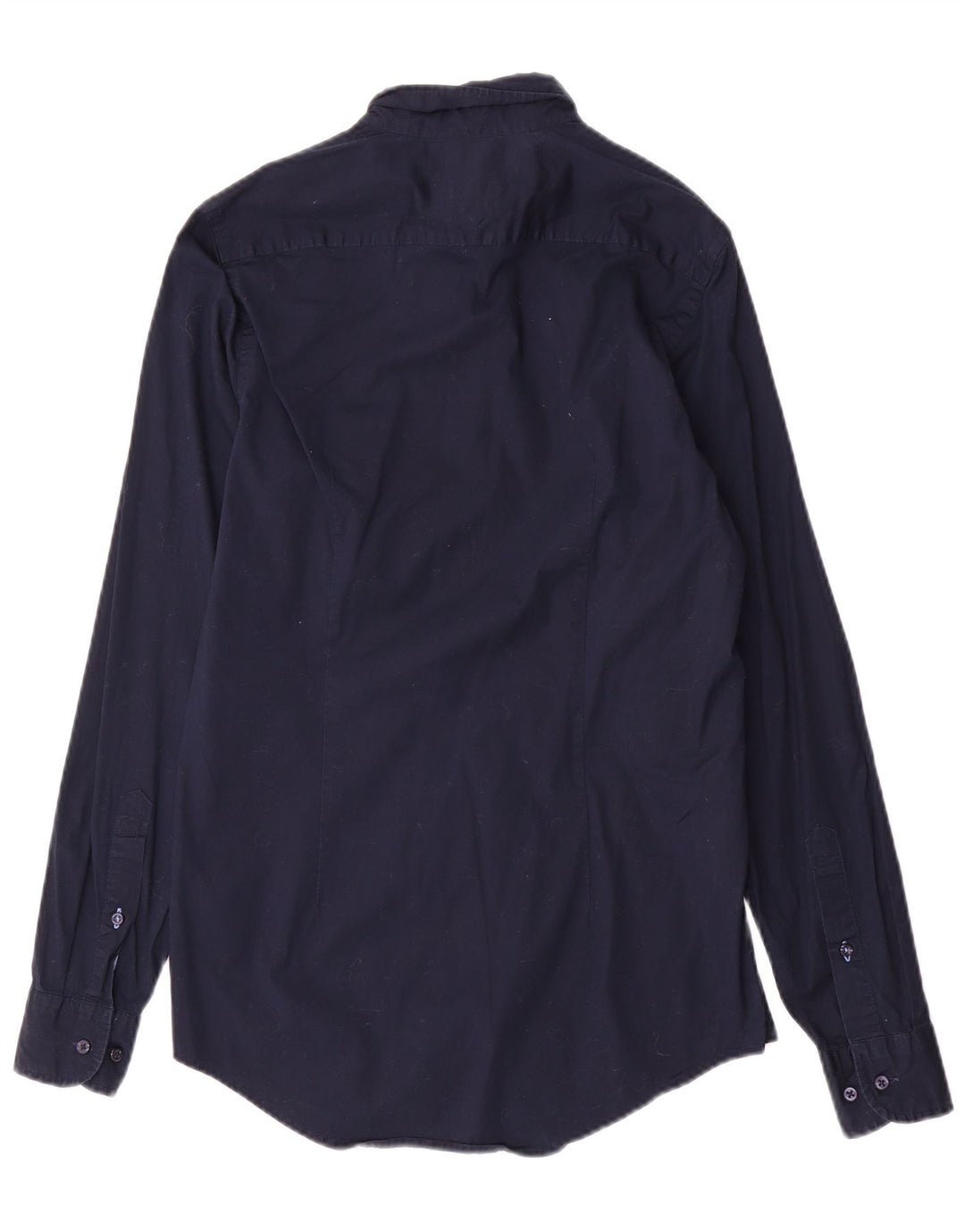 TOMMY HILFIGER Muška uska košulja, mala tamnoplava pamučna