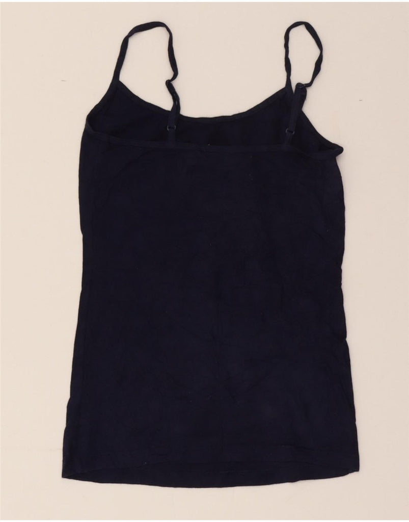 FOREVER 21 Womens Cami Top UK 8 Small Navy Blue Vintage Forever 21 and Second-Hand Forever 21 from Messina Hembry 
