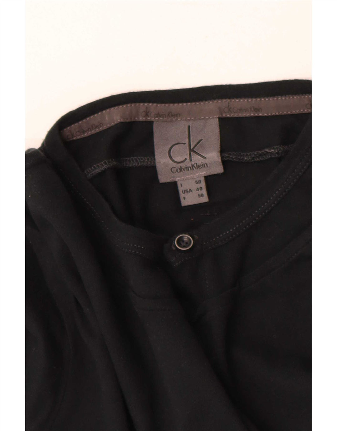 Calvin Klein Jeans muška majica dugih rukava IT 50 srednje crna
