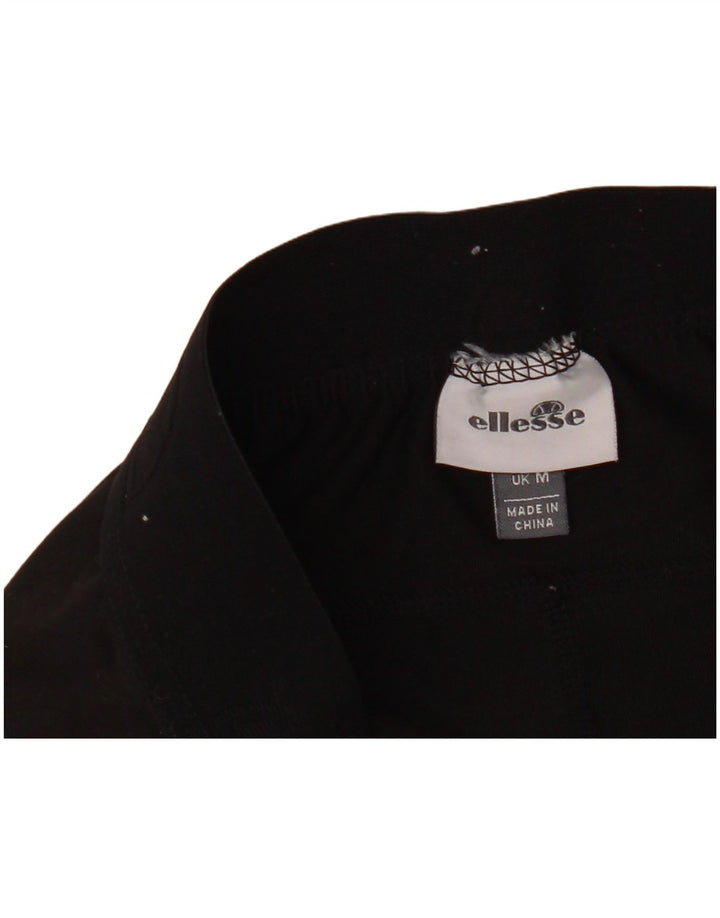 Ellesse ženske grafičke tajice UK 14 srednje crne
