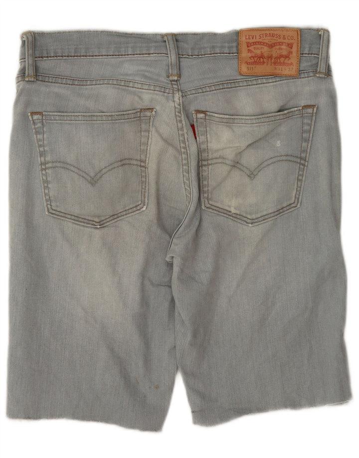 Levi's muške 511 uske traper kratke hlače W31 srednje plavi pamuk