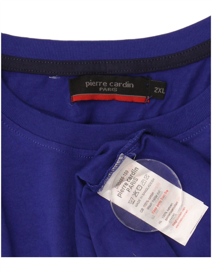 Pierre Cardin muški gornji dio prsluka 2XL plavi pamuk