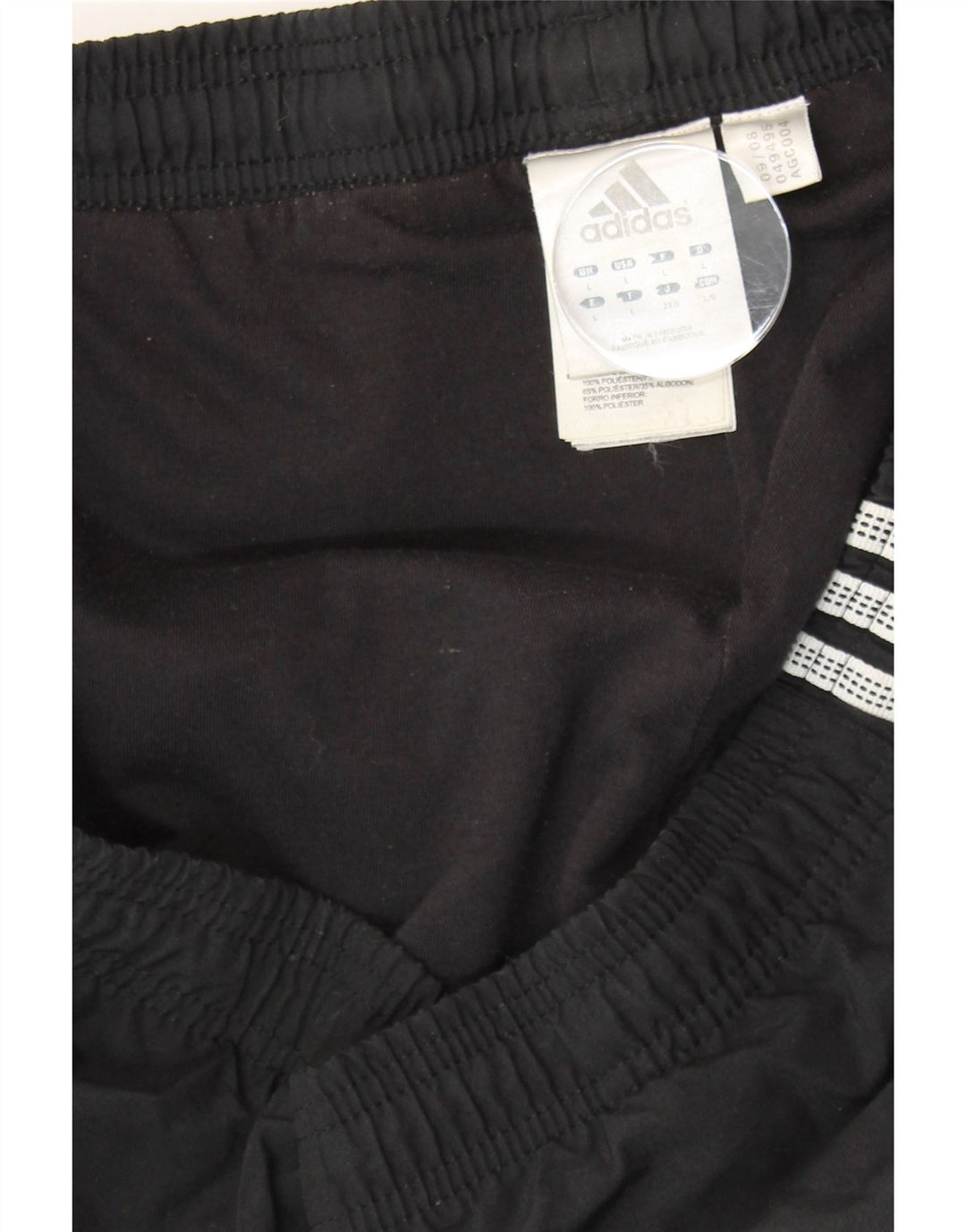 ADIDAS Muška trenirka Hlače Joggers Veliki crni poliester